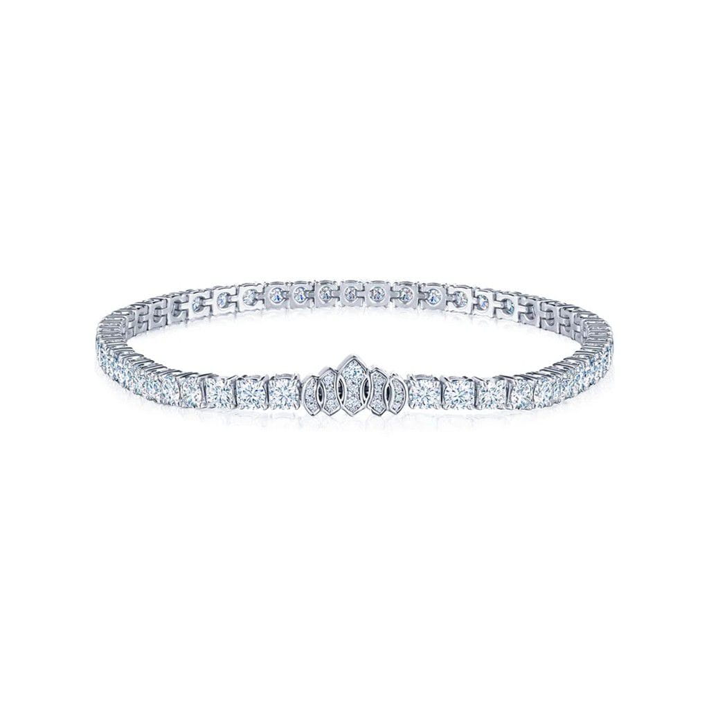 Kwiat Platinum Kwiat Signature Tiara Diamond Line Bracelet Bracelets - Women's
