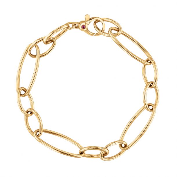 Roberto Coin 18K Yellow Gold Roberto Coin Oro Classic Oval Link Chain Bracelet Bracelets - Women's