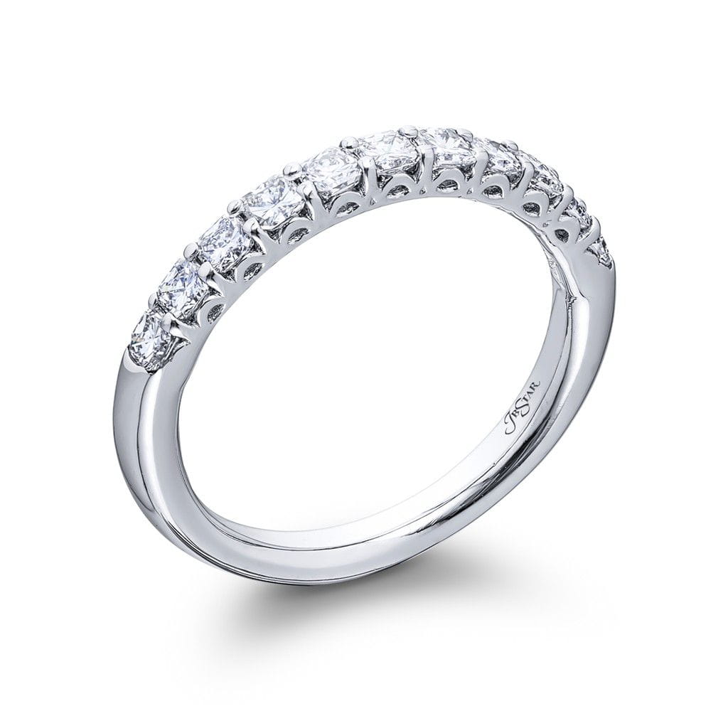 JB Star Platinum JB Star Diamond Half-Eternity Band Rings - Women's