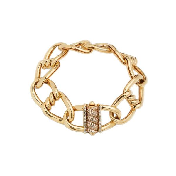 Roberto Coin 18K Yellow Gold Roberto Coin Cialoma Diamond Knot Link Bracelet Bracelets - Women's