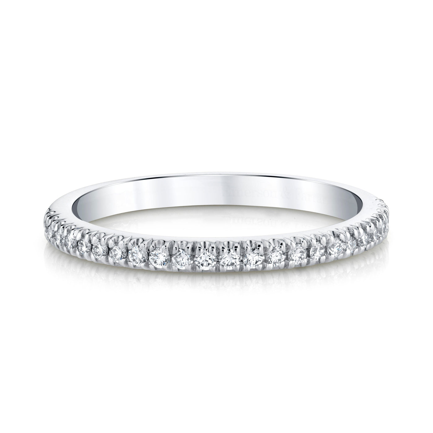 Emerson Fine Jewelry Platinum Nova Full Eternity Diamond Band Rings - Women's