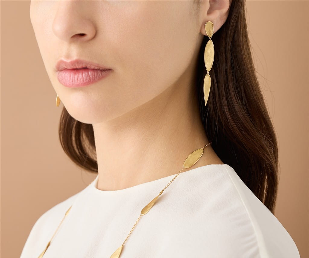 Marco Bicego 18K Yellow Gold Marco Bicego Triple Drop Earrings Earrings