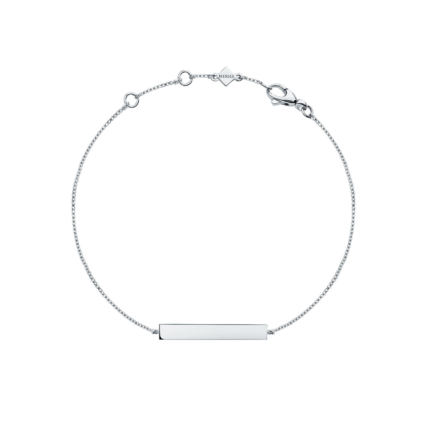 Birks Sterling Silver Birks Essentials Horizontal Bar Bracelet Bracelets - Women's