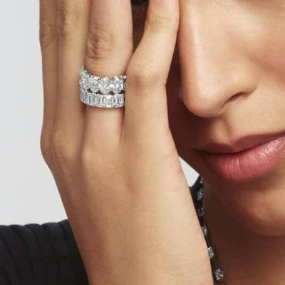How To Wear Stackable Wedding Rings?