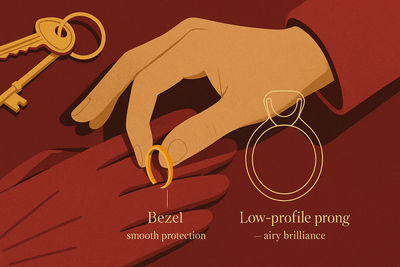 Custom Diamond Jewelry for Daily Wear: Choose a Setting That Protects Beauty for Life