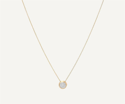 Marco Bicego 18K Yellow Gold Marco Bicego Diamond Pave Disk Pendant Pendants