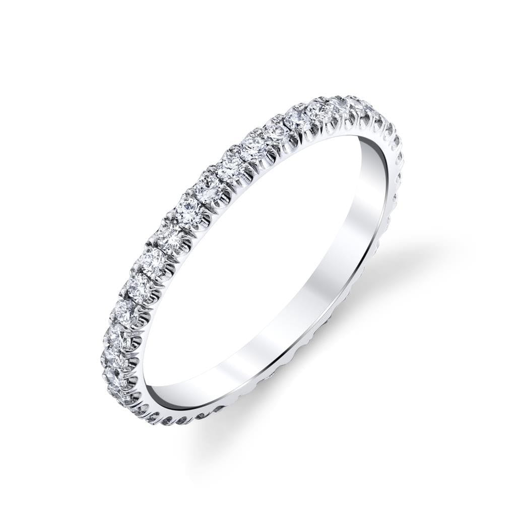 Emerson Fine Jewelry Platinum Nova Full Eternity Diamond Band Rings - Women's