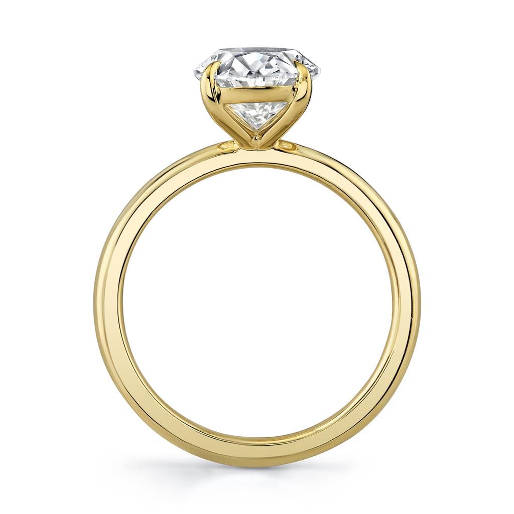 Emerson Fine Jewelry 18K Yellow Gold Everly Classic Oval Diamond Engagement Ring Engagement Rings