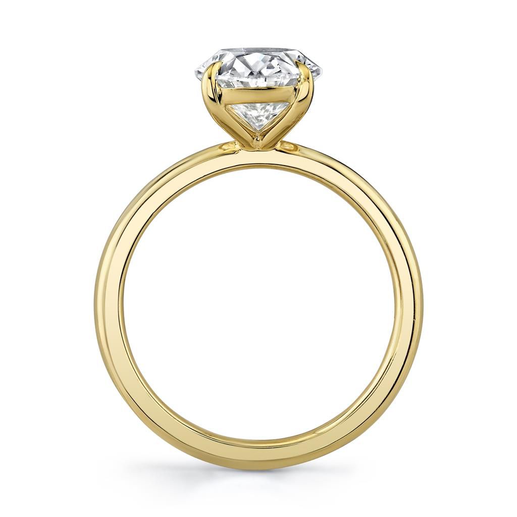 Emerson Fine Jewelry 18K Yellow Gold Everly Classic Oval Diamond Engagement Ring Engagement Rings