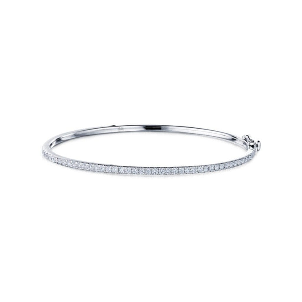 Kwiat 18K White Gold Kwiat Stackable Slim Bangle with Diamonds Bracelets - Women's