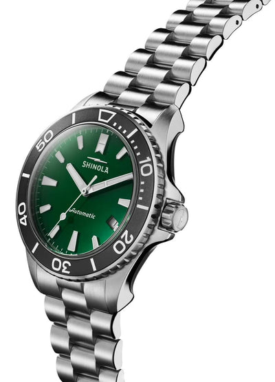 Shinola Lake Ontario Monster Automatic Watch 43mm - Green Watches
