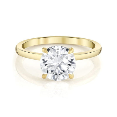 Emerson Fine Jewelry 18K Yellow Gold Everly Classic 2.07ct Round Diamond Engagement Ring Engagement Rings