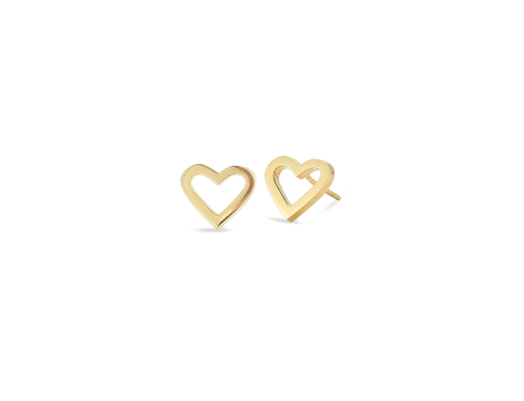 Roberto Coin 18K Yellow Gold Roberto Coin Heart Earrings Earrings