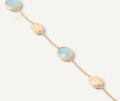Marco Bicego 18K Yellow Gold Marco Bicego Aquamarine Bracelet. Bracelets - Women's