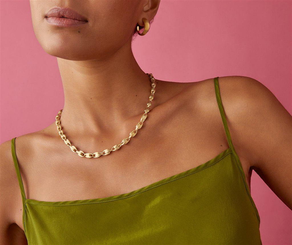 Marco Bicego 18K Yellow Gold Marco Bicego Small Link Necklace Necklaces
