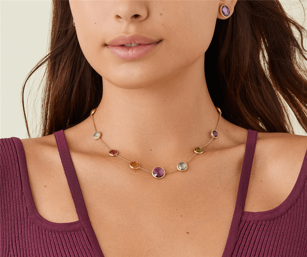 Marco Bicego 18K Yellow Gold Marco Bicego Short Gemstone Necklace Necklaces
