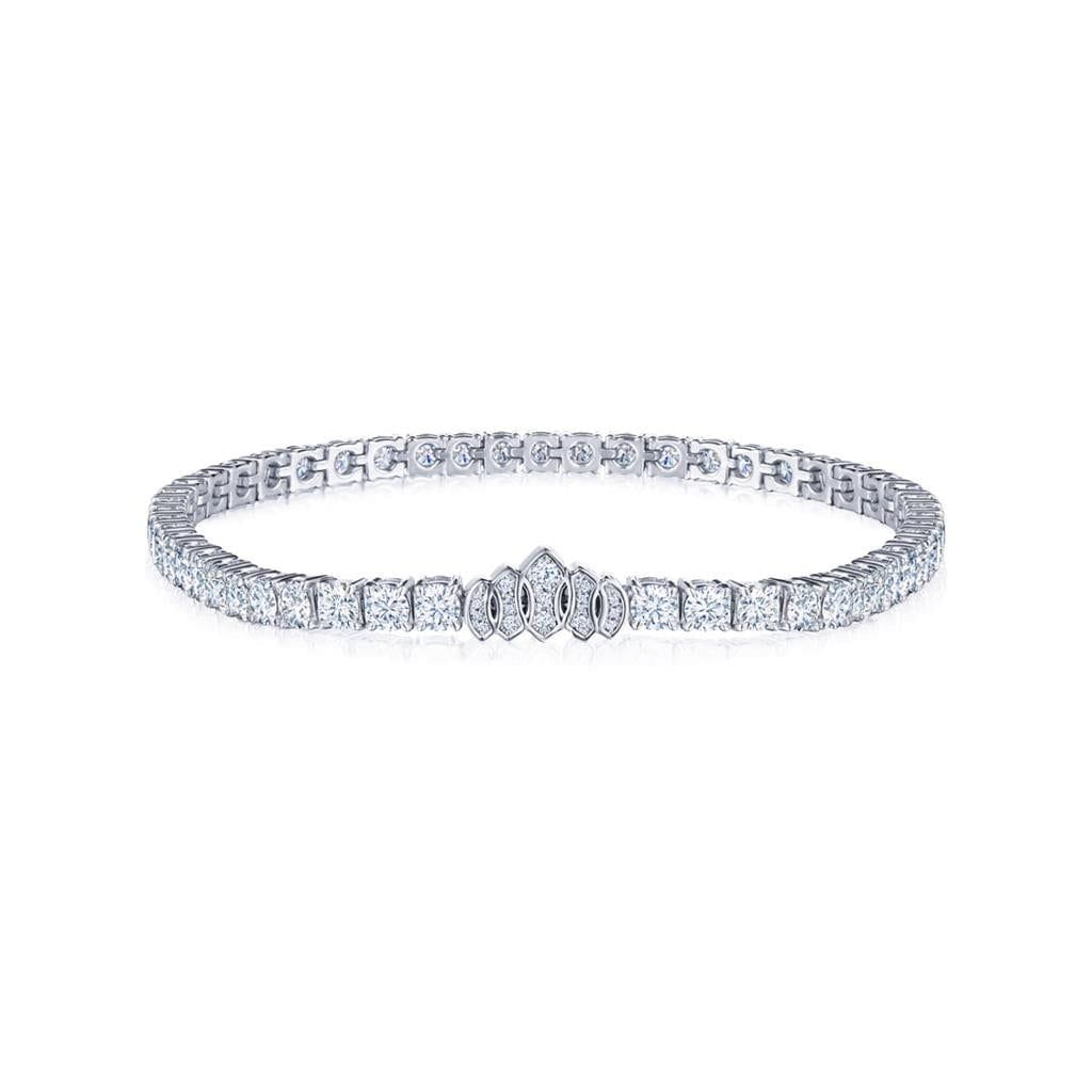 Kwiat Platinum Kwiat Signature Tiara Diamond Line Bracelet – 2.02ctw Bracelets - Women's