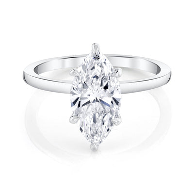 Emerson Fine Jewelry Platinum Everly Classic Marquise Diamond Engagement Ring Engagement Rings