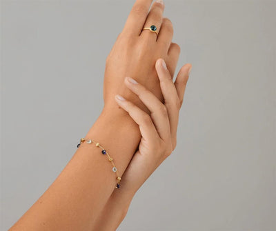 Marco Bicego 18K Yellow Gold Marco Bicego Single-Strand Topaz & Iolite Bracelet Bracelets - Women's
