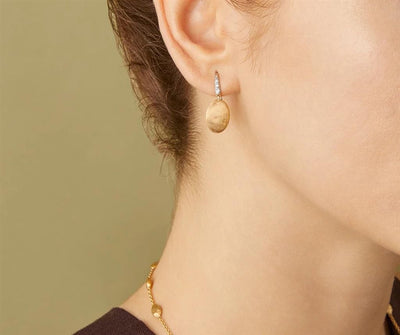 Marco Bicego 18K Yellow Gold Marco Bicego Diamond Drop Earrings Earrings