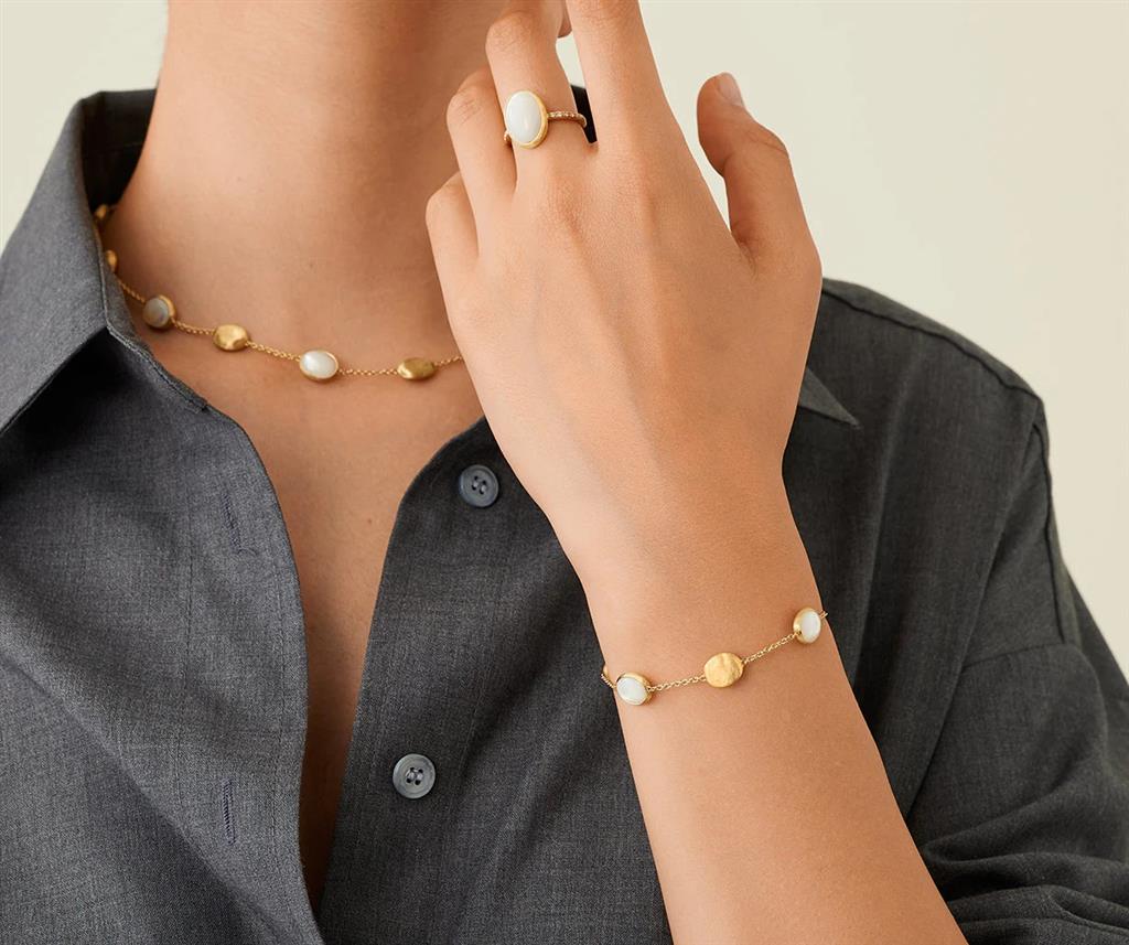 Marco Bicego 18K Yellow Gold Marco Bicego Mother of Pearl Bracelet Bracelets - Women's
