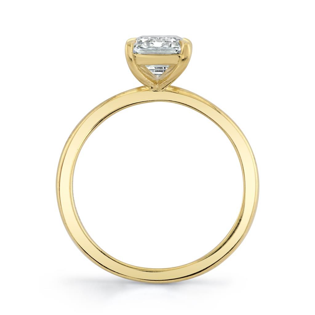 Emerson Fine Jewelry 18K Yellow Gold Everly Classic Emerald Cut 3.10ct Diamond Engagement Ring Engagement Rings