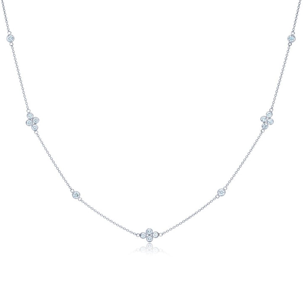 Kwiat 18K White Gold Kwiat Diamonds Strings Quad Necklace Necklaces