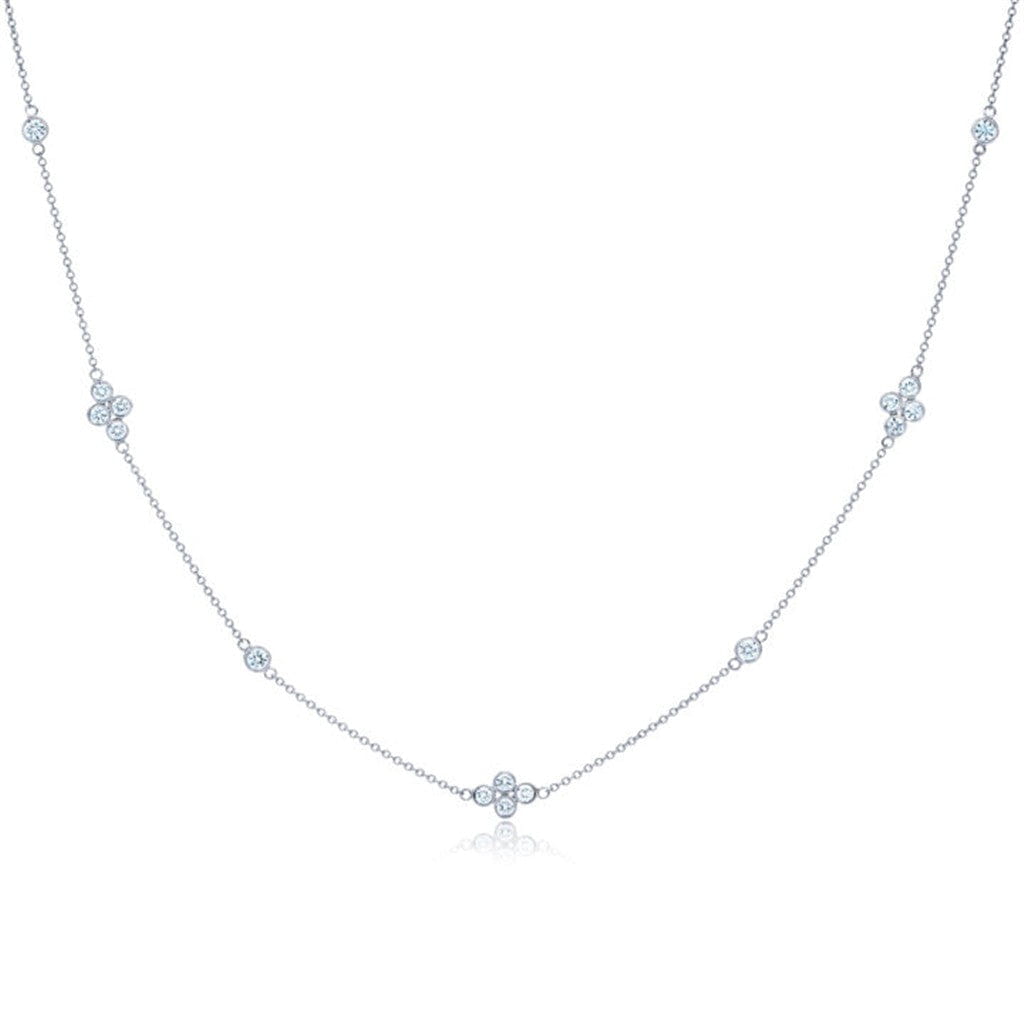 Kwiat 18K White Gold Kwiat Diamonds Strings Quad Necklace Necklaces