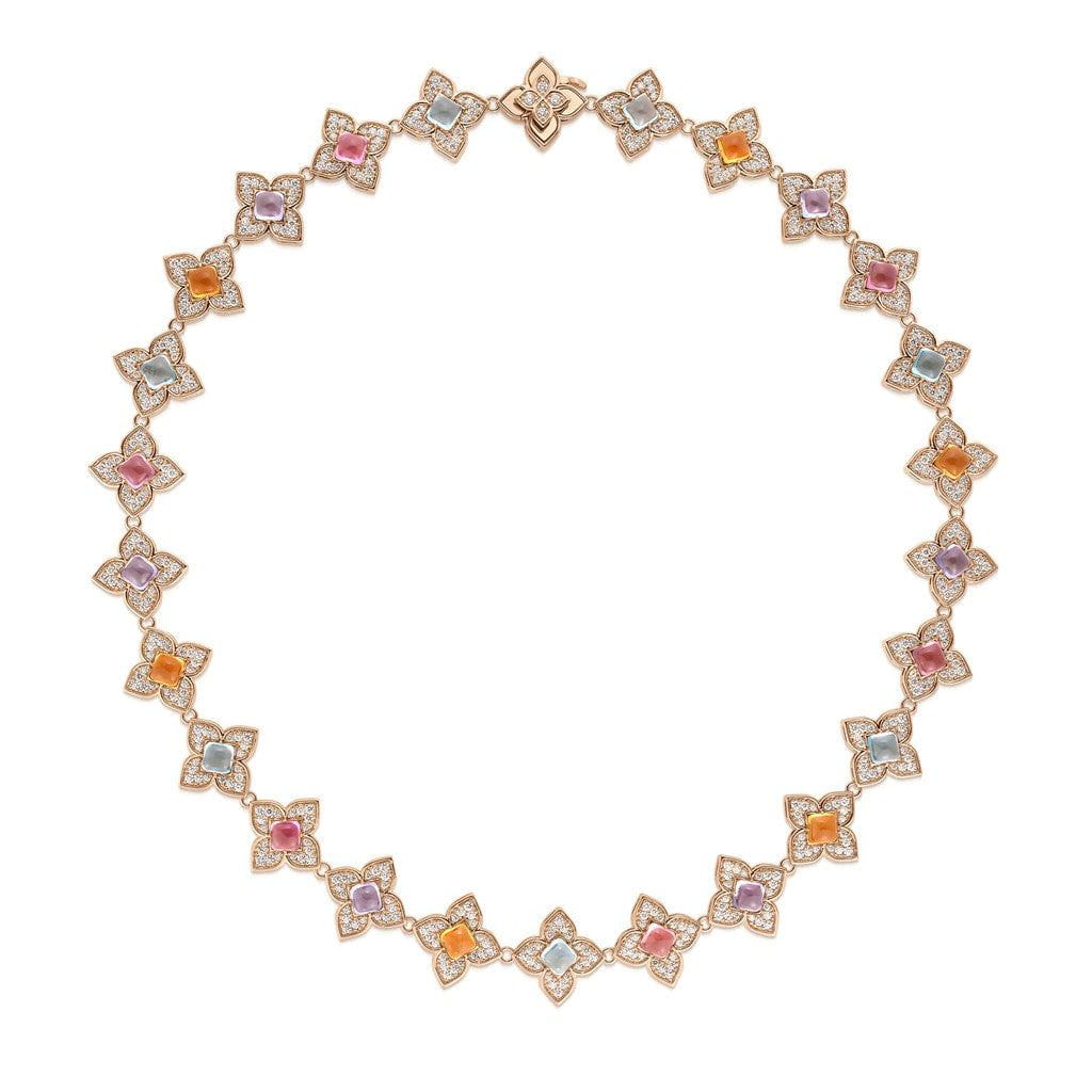 Roberto Coin 18K Rose Gold Roberto Coin Venetian Princess Carnival Necklace Necklaces