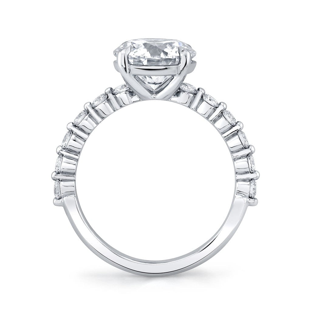 Emerson Fine Jewelry Platinum Sage Floating Prong Round Diamond Engagement Ring Engagement Rings