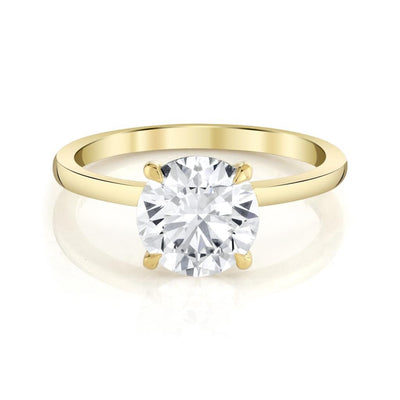 Emerson Fine Jewelry 18K Yellow Gold Everly Classic Round Diamond Engagement Ring Engagement Rings