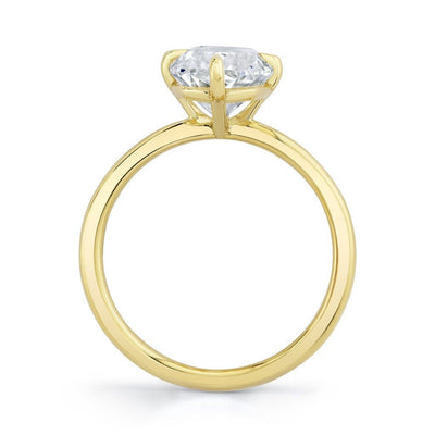 Emerson Fine Jewelry 18K Yellow Gold Everly Elongated Cushion Cut Compass Prong Diamond Engagement Ring Engagement Rings