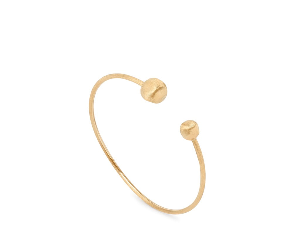 Marco Bicego 18K Yellow Gold Marco Bicego Flexible Bangle With Small Beads Bracelets - Women's