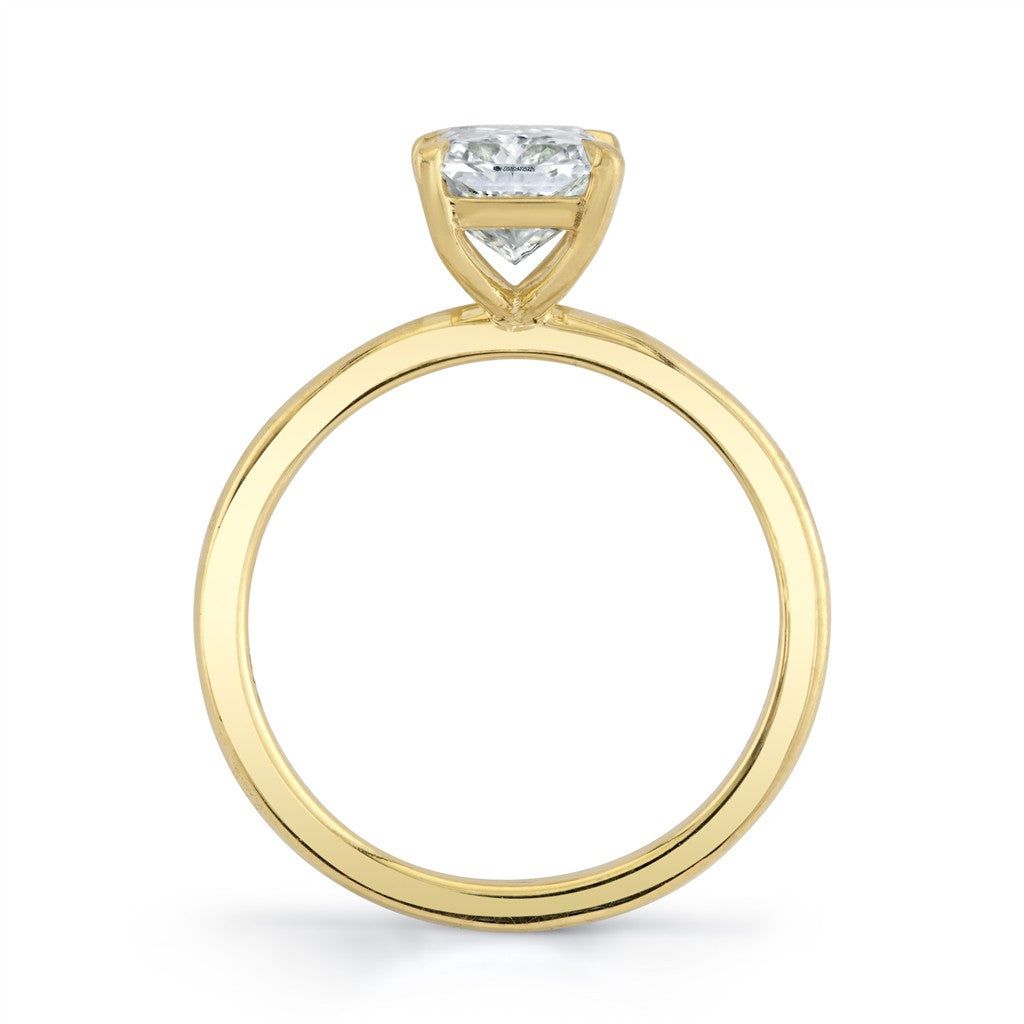 Emerson Fine Jewelry 18K Yellow Gold Everly Classic Radiant Diamond Engagement Ring Engagement Rings