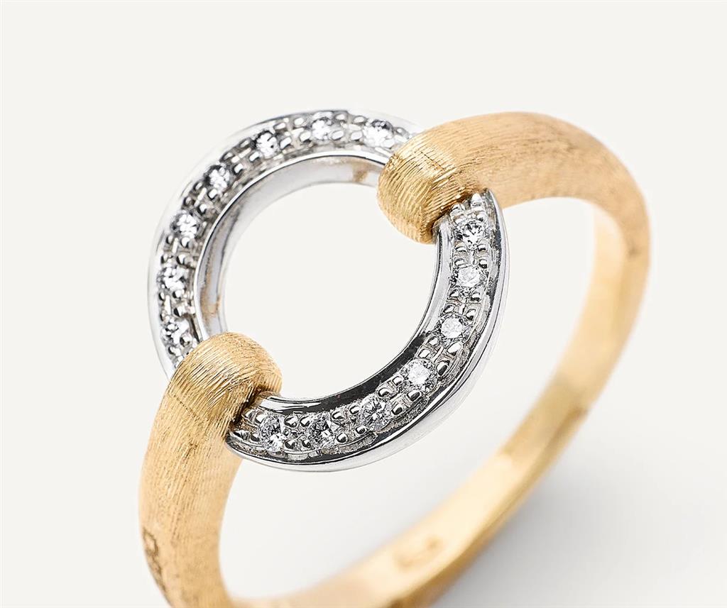 Marco Bicego 18K Yellow Gold Marco Bicego Stackable Diamond Circle Ring Rings - Women's