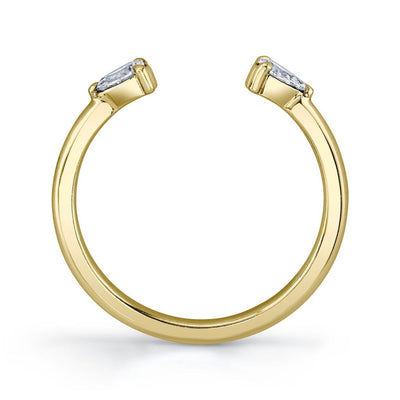 Emerson Fine Jewelry 18K Yellow Gold Marguerite Open Shank Band Rings - Women's