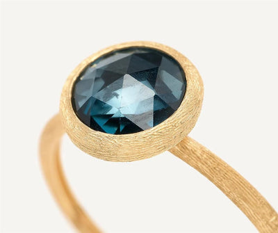 Marco Bicego 18K Yellow Gold Marco Bicego Small London Blue Topaz Ring Rings - Women's