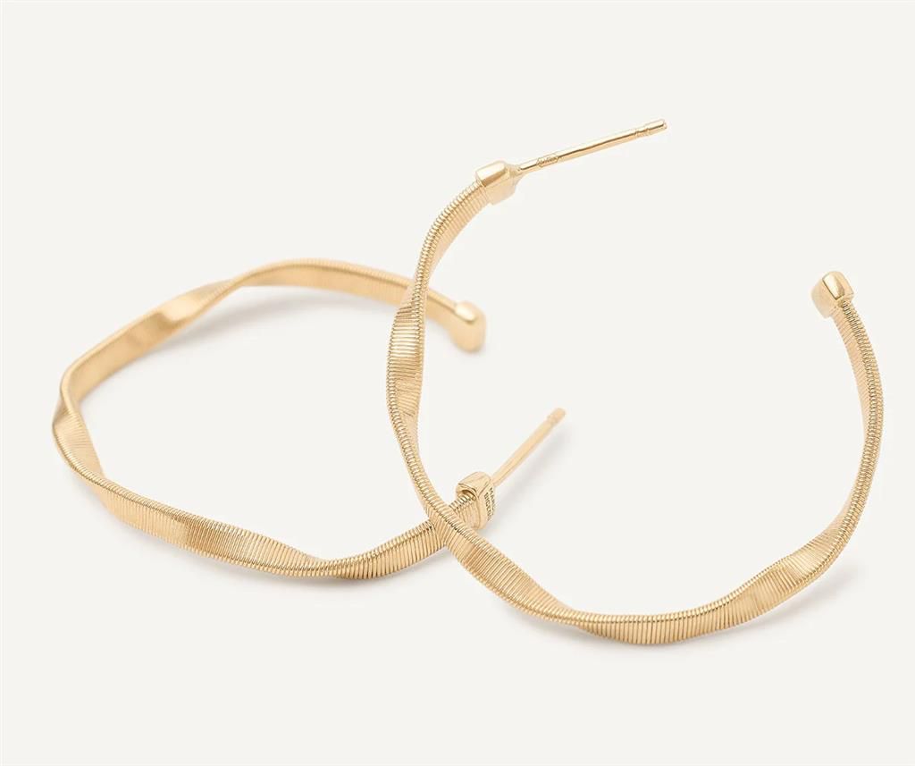 Marco Bicego 18K Yellow Gold Marco Bicego Twisted Small Hoops Earrings