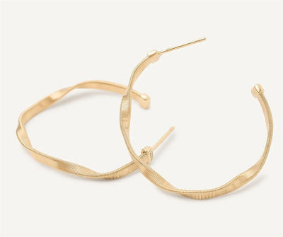 Marco Bicego 18K Yellow Gold Marco Bicego Twisted Small Hoops Earrings