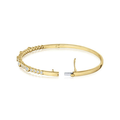 Kwiat 18K Yellow Gold Kwiat Portofino Confetti Diamond Bangle Bracelets - Women's