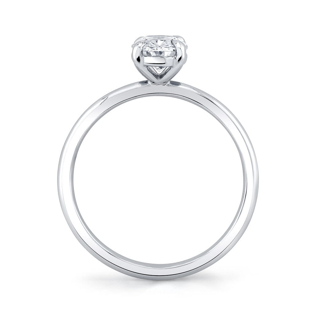 Emerson Fine Jewelry Platinum Everly Classic Oval Diamond Engagement Ring Engagement Rings