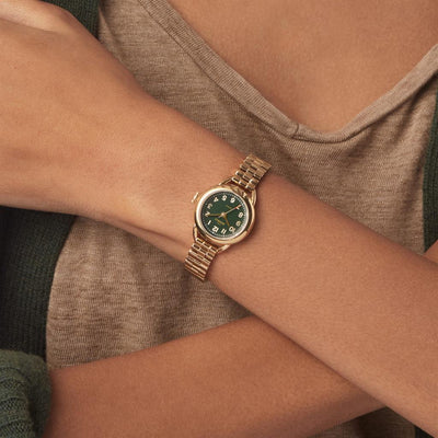 Shinola The Runabout 25mm - Green Watches