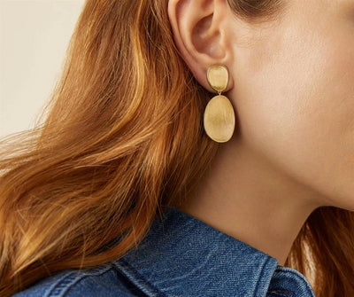 Marco Bicego 18K Yellow Gold Marco Bicego Double Drop Earrings Earrings