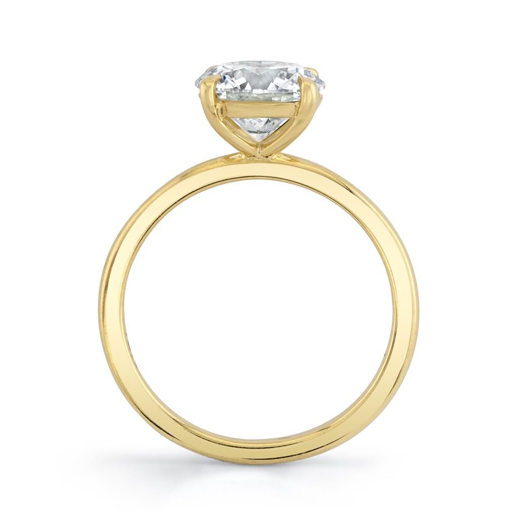 Emerson Fine Jewelry 18K Yellow Gold Everly Classic Round Diamond Engagement Ring Engagement Rings