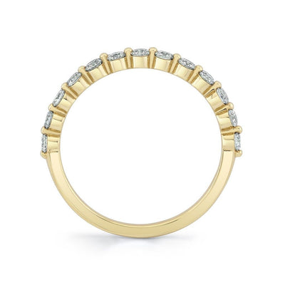 Emerson Fine Jewelry 18K Yellow Gold Shared Prong Diamond Band Rings - Women's