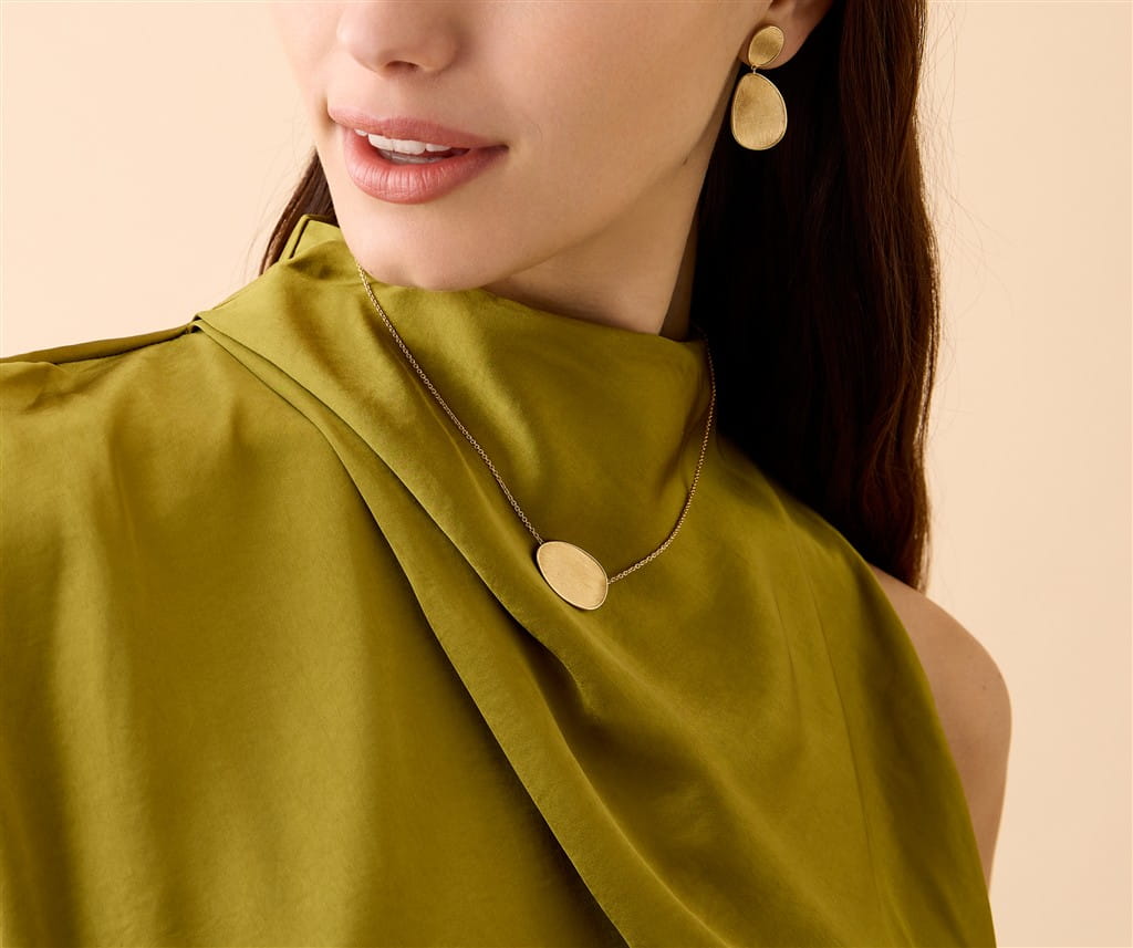 Marco Bicego 18K Yellow Gold Marco Bicego Small Petal Pendant Necklace Necklaces