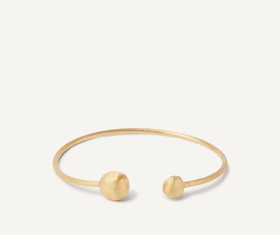 Marco Bicego 18K Yellow Gold Marco Bicego Flexible Bangle With Small Beads Bracelets - Women's
