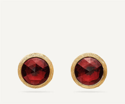 Marco Bicego 18K Yellow Gold Marco Bicego Red Garnet Stud Earrings Earrings