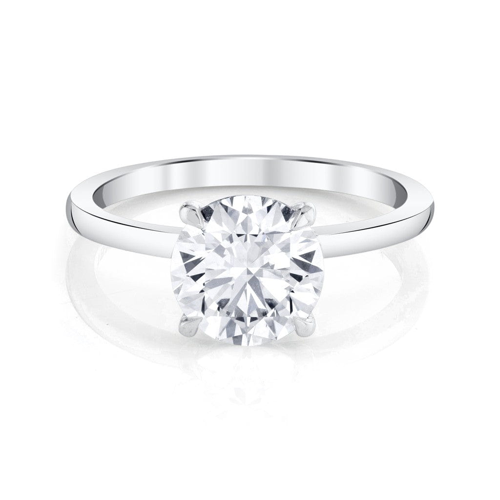 Emerson Fine Jewelry Platinum Everly Round Classic Diamond Engagement Ring Engagement Rings
