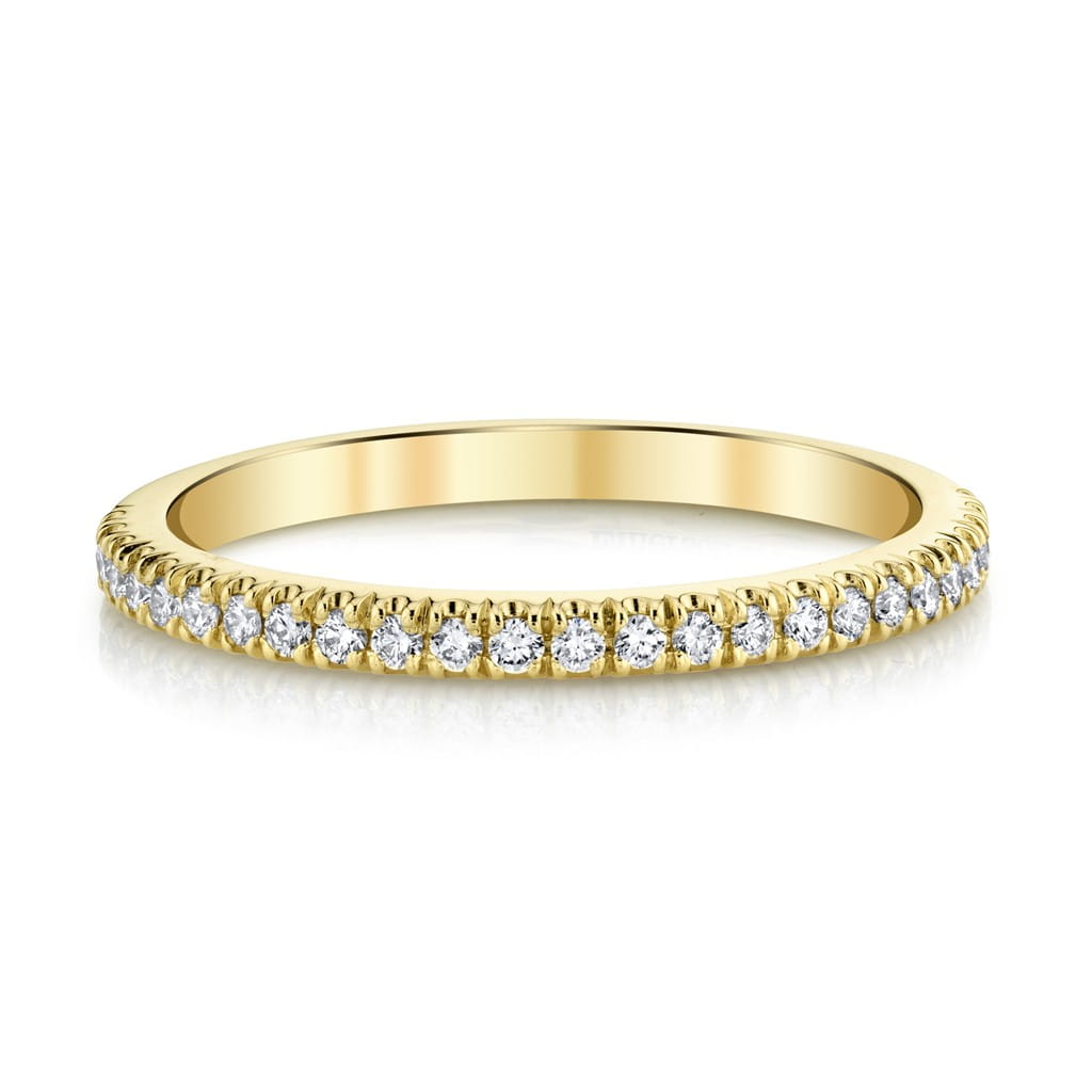 Emerson Fine Jewelry 18K Yellow Gold Nova Half-Eternity Diamond Band Rings - Women's